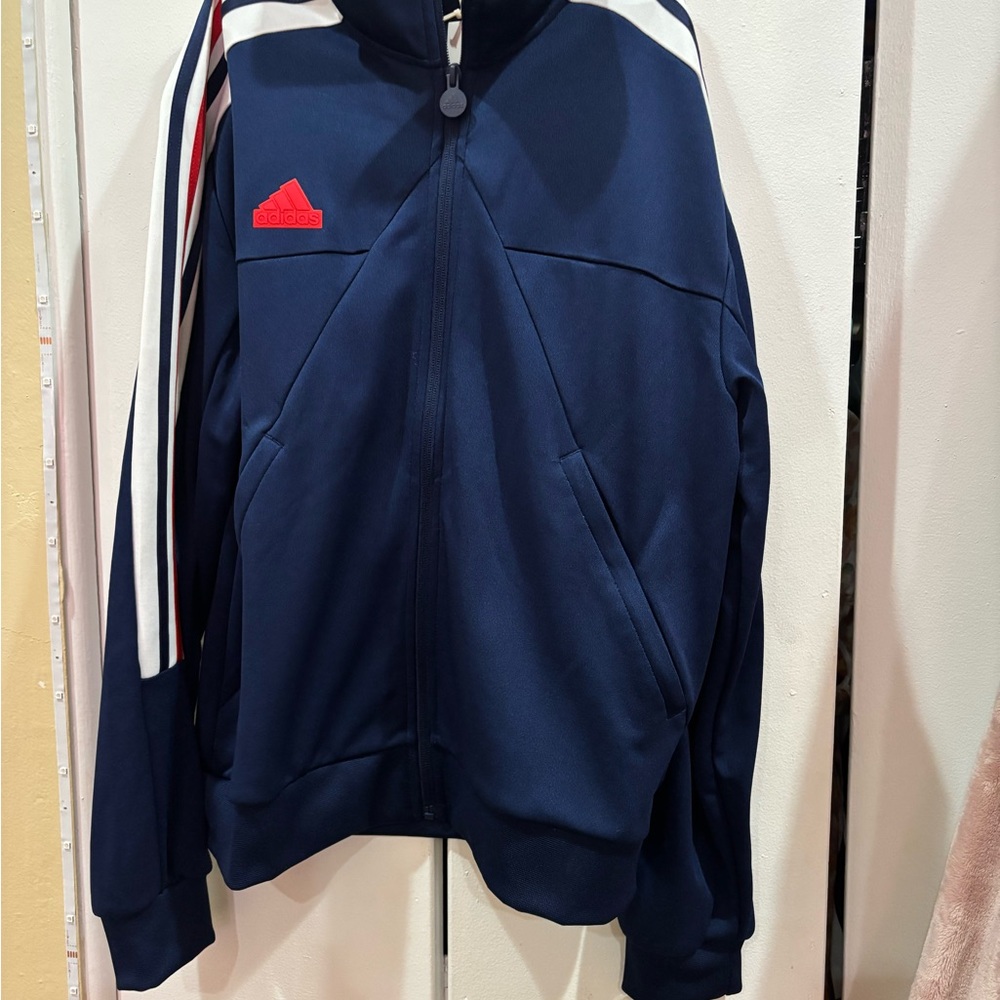 adidas Navy Blue Lightweight Jacket